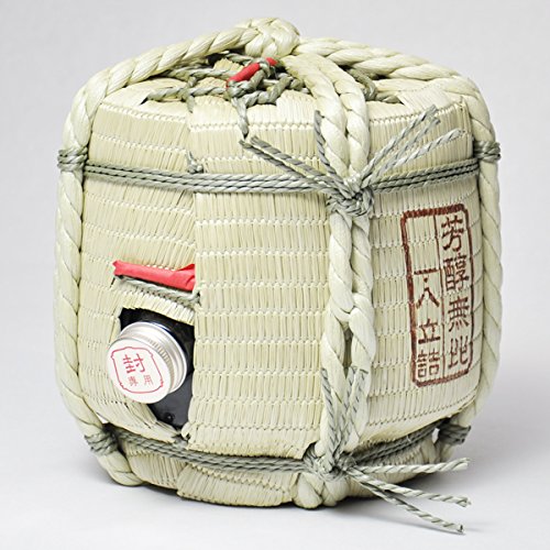 Amazon.co.jp: 福寿海 1升樽 上撰 1800ml 菰樽 （こもだる） ギフト
